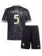 Billige Juventus Manuel Locatelli #5 Tredjedraktsett Barn 2025-26 Kortermet (+ Korte bukser)